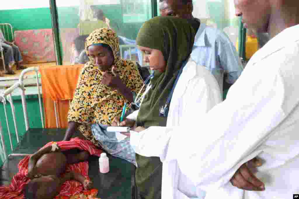 Banadir Hospital in Mogadishu, Somalia, 12 August 2011