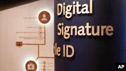 An exhibition in Tallinn presenting Estonia's digital achievements, Nov. 15, 2018.