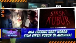 Vlogger on The Road: Ada Pocong Saat Nobar Film Siksa Kubur di Amerika! 