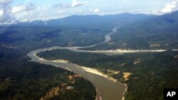 FILE - The Irrawaddy River is seen in Kachin State, northern Myanmar, in Kachin State, Myanmar. 