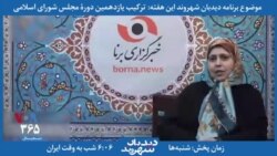 بخشی از برنامه دیدبان شهروند - پروانه سلحشوری: برای مجلسی که رنگی از دموکراسی ندارد کاندیدا نشدم