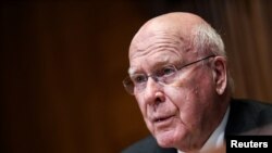 Le sénateur démocrate Patrick Leahy (Vermont).