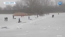 Serbest Dalışçıdan Buz Altında Yüzme Rekoru