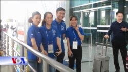 Người Việt chào đón Tổng thống Donald Trump