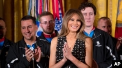 အမေရိကန် သမ္မတကတော် Melania Trump 