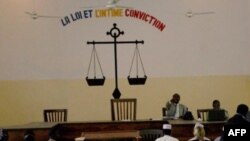 La cour de justice de N’Djamena, au Tchad, le 8 novembre 2007. 