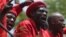 Amalunga ebandla leEconomic Freedom Fighters.