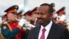 FILE—Ethiopia's Prime Minister Abiy Ahmed arrives in St Petersburg for the Russia Africa Summit onJuly 26, 2023. 