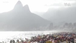 COVID Brazil Beach -- USAGM