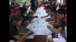 菲律宾志愿者参与救灾行动