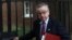 FILE - Britain's Secretary of State for Environment, Food and Rural Affairs Michael Gove leaves 10 Downing Street in London, May 22, 2018.