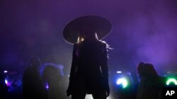 Beyoncé actuando en un mitin político de Hillary Clinton en Cleveland en noviembre del año pasado.