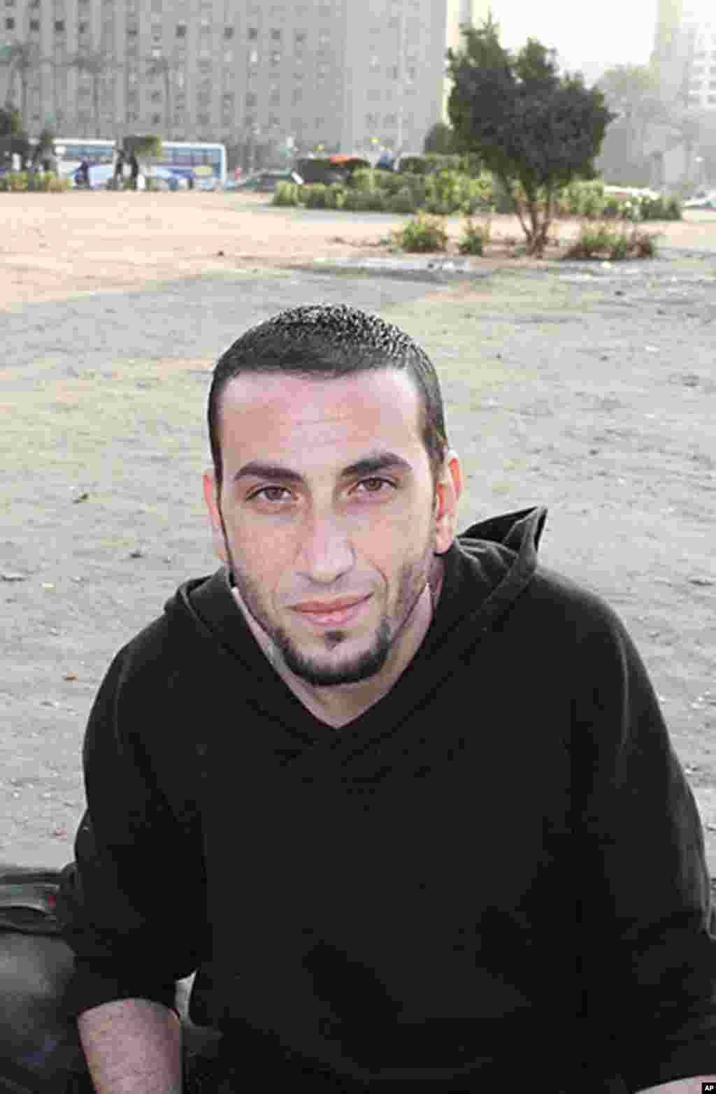 John Albert, 25, is a business administration student says, "At first, during the revolution, the people and the army were one. After the revolution, we believed the Military Council would fix things. But the way things have developed lately, with the kil