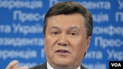 Presiden Ukraina Viktor Yanukovych berniat menjadikan Ukraina sebagai anggota Uni Eropa.