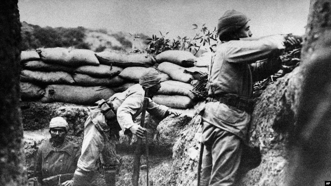 Fotografija iz 1915 u mjestu Gallipoli, Turska