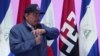 Presidente Daniel Ortega arremete contra la oposición nicaragüense