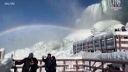 Նիագրա ջրվեժը պատվել է սառույցով