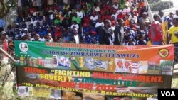 A jogger makes his way through an alley in a park in Stuttgart, southern Germany.