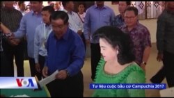 EU ngừng tài trợ cho bầu cử Campuchia