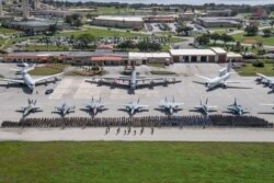지난 12일부터 28일까지 괌에서는 미군, 일본 항공 자위대, 호주 공군 소속 항공기 100여대, 병력 2000여명이 참가한 코프노스 훈련이 진행됐다. 사진 제공: 미 국방영상정보배포시스템(DVIDS).