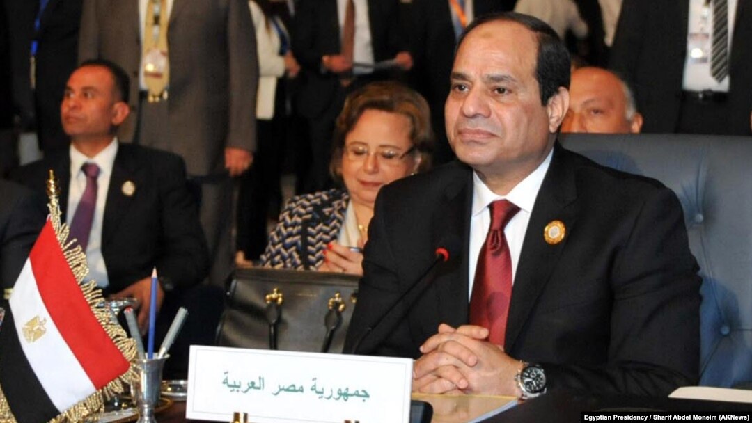 Egyptian President Abdel-Fattah el-Sissi attends the Arab League summit in the Red Sea resort of Sharm El-Sheikh, March 28, 2015. 