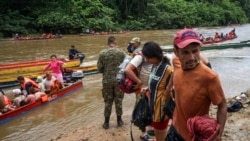 Presidentes de Panamá y Costa Rica visitaron la selva del Darién para comprobar la gravedad de la crisis de migrantes
