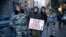 Задержание участника антикоррупционного митинга в Москве, 30 декабря 2014 года