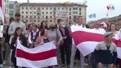 Continúan protestas en Bielorrusia para exigir salida de Lukashenko del poder