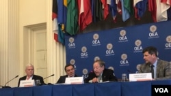 Les experts de l'OEA présentent un rapport sur les droits de l'homme au Venezuela. Photo: Jorge Agobian.