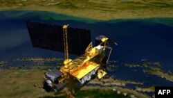 Обломки спутника Upper Atmosphere Research Satellite (UARS) в субботу рухнули на Землю