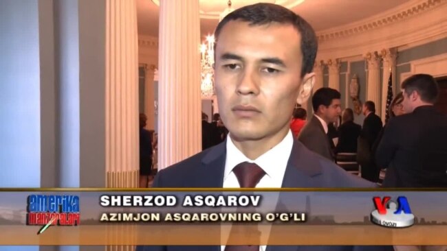 Azimjon Asqarov inson huquqlari himoyasi bo'yicha yuksak mukofot sohibi