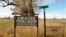 FILE - This Jan. 18, 2015, file photo shows a sign at the entrance to Camp Amache, the site of a former World War II-era Japanese-American internment camp in Granada, Colo. 