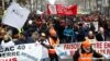 Des dizaines de milliers de manifestants contre la réforme des retraites en France