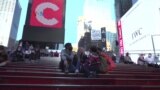 Times Square New York Bergairah Sambut Kembalinya Turis Asing