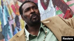 Rodney King poses for a portrait after a book signing of his book " The Riot Within: My Journey from Rebellion to Redemption " in New York April 24, 2012.