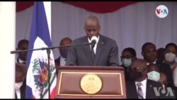 Prezidan Jovenel Moise ki te pran Lapawòl nan Okazyon 217èm Anivèsè Mande Inite nan Peyi a