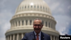 El líder demócrata del Senado, Chuck Schumer. Foto Archivo de Reuters]
