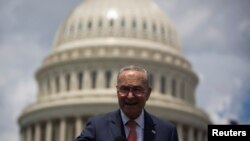 El líder demócrata del Senado, Chuck Schumer. Foto Archivo de Reuters]