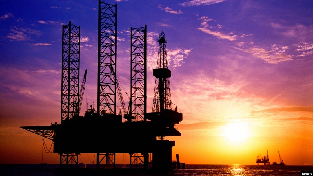 Ảnh minh họa: Giàn khoan dầu của Tổng công ty dầu khí ngoài khơi quốc gia Trung Quốc CNOOC.