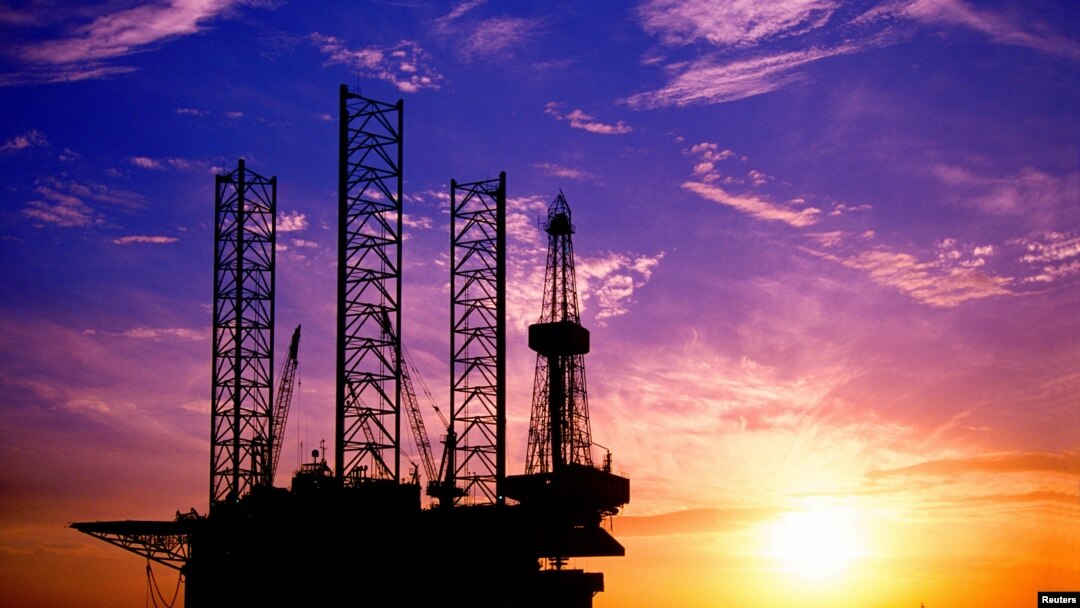 FILE - A China National Offshore Oil Corporation's (CNOOC) oil rig.