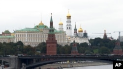 资料照片：莫斯科的克里姆林宫。
