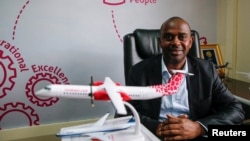 FILE - JamboJet's Chief Executive Officer (CEO) Ndegwa Karanja attends a Reuters interview at their headquarters along the Airport North Rd, in Nairobi, Kenya June 29, 2023. 