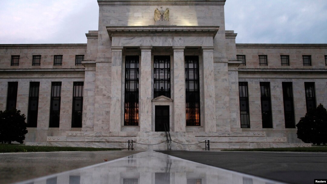 Kantor Bank Sentral Amerika di Washington DC (foto: dok). 