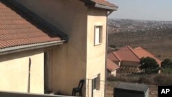 The Beit Haggai settlement near the West Bank city of Hebron