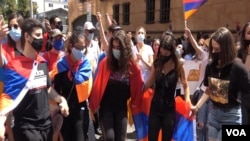 LA Armenian protest