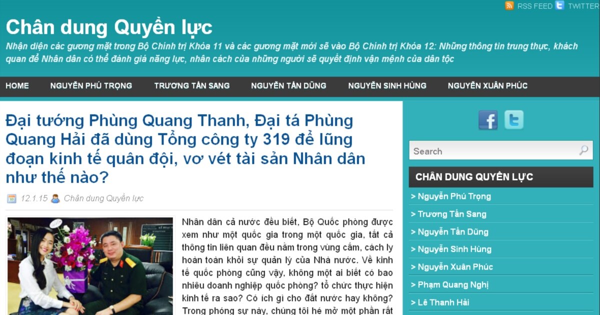 Vietnamese Political Blog Creates a Stir