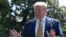 FILE - President Donald Trump speaks to reporters on the South Lawn of the White House in Washington, June 22, 2019.