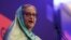 FILE - Bangladeshi Prime Minister Sheikh Hasina in Brussels, Belgium, Oct. 25, 2023. Although two women — Hasina and Khaleda Zia — served as prime ministers of Bangladesh for 31 out of 33 years since 1991, the representation of women in national politics is still low.