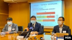 香港民意研究所4月9日公佈最新民意調查顯示，68%受訪者認為中國全國人大常委會修改香港選舉制度，拉遠民主普選距離。(美國之音 湯惠芸)