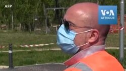 En Italie, des drones vérifient la température des habitants de Treviolo